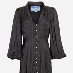 Lillou Dress with Pearl Buttons, Size M (NWOT)